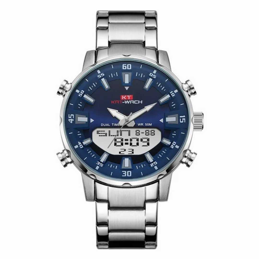 KAT-WATCH Electronic Digital Sports Watches Count Down Stopwatch Clock ...